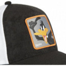 Gorra Capslab Daffy CT-DAF2 Negro-blanco  CAPS LAB
