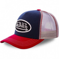 Gorra VON DUTCH VD-0-CAS1-COL-MAR Navy-rojo