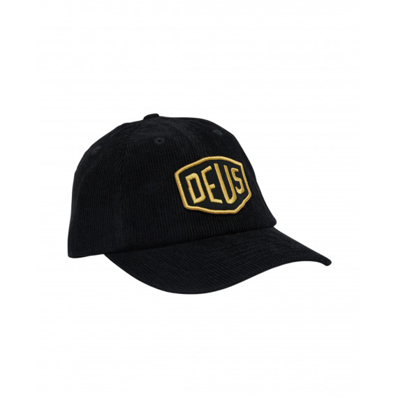 Gorros y Gorras Gorra DEUS EX MACHINA Shield Cord Dad Black