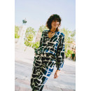 B-YOUNG Pantalones Mujer Pantalón B.young Ihamma Med Blue Geo