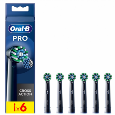 Repuesto Cepillo Oral B Pro Cross Action Pack de 6  BRAUN