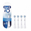 Repuesto Cepillo Oral B Ultimate Clean Pack de 4  BRAUN