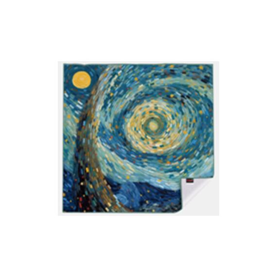 HAIDA Paño de Microfibra 55X55CM (noche Estrellada Van Gogh)