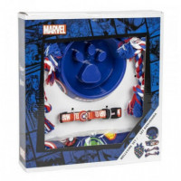 DISNEY Perro Set Regalo Capitan America 5 Piezas