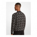 Jersey Mk Link Jacquard Crew  MICHAEL KORS