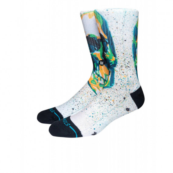 Calcetines STANCE Icon Crew Mark Oblow Skull