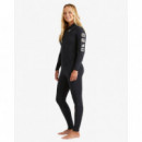 BILLABONG - Synergy Natural Full Chest Zip 3.2MM. - Wetsuits