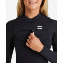 BILLABONG - Synergy Natural Full Chest Zip 3.2MM. - Wetsuits