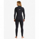 BILLABONG - Synergy Natural Full Chest Zip 3.2MM. - Wetsuits