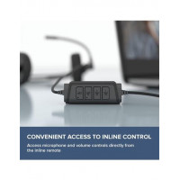 Creative Micro Auricular Casco con Microfono USB HS-220 con Cancelacion de Ruido Negro  CREATIVE LABS