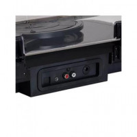 DENVER Tocadisco Retro VPL-230B Bluetooth,usb,sd,altavoces INTEGRADOS,2X10W Negro