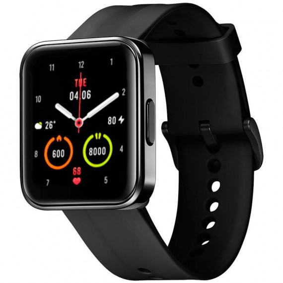 MAIMO Smartwatch Flow Negro con Correa Negra