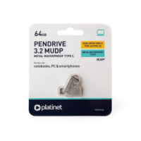 PLATINET Pendrive 64GB USB 3.2 PMFMC32 Usb-c Metal