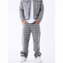 Jeans ProjectXParis geométrico negro