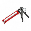 Pistola de Silicona Manual Doble Empuje PAMACON 9" Rt 12:1