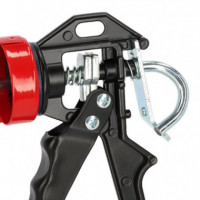 Pistola de Silicona Manual Doble Empuje PAMACON 9" Rt 12:1