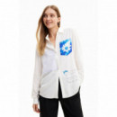 DESIGUAL Camisa Blanca 24SWCW21-1000