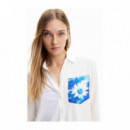 DESIGUAL Camisa Blanca 24SWCW21-1000