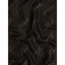 KARL LAGERFELD - K Signature Jkrd Woven  Scarf - 992 - A1W33081/992