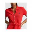 Vestidos Btn Polo Drs-short Sleeve-day Dress  POLO RALPH LAUREN