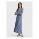 Vestidos Ditsy Rowie-long Sleeve-day Dress  POLO RALPH LAUREN