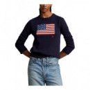 Jersey Flag Cn-long Sleeve  POLO RALPH LAUREN