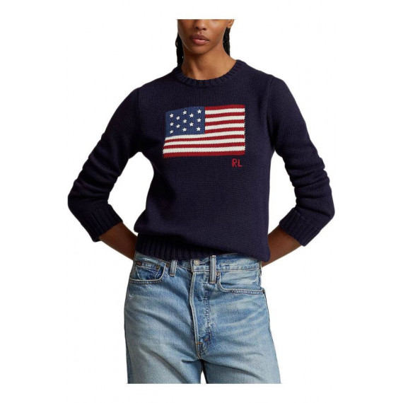 Jersey Flag Cn-long Sleeve  POLO RALPH LAUREN