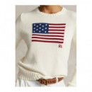 Jersey Flag Cn-long Sleeve  POLO RALPH LAUREN