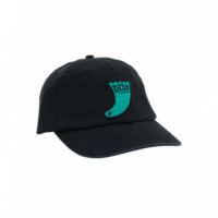 Gorros y Gorras Gorra DEUS EX MACHINA Classic 6 Panel Dad Single Fin Black