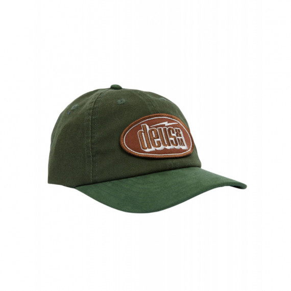 Gorros y Gorras Gorra DEUS EX MACHINA Classic 6 Panel Dad Wetzie Olive