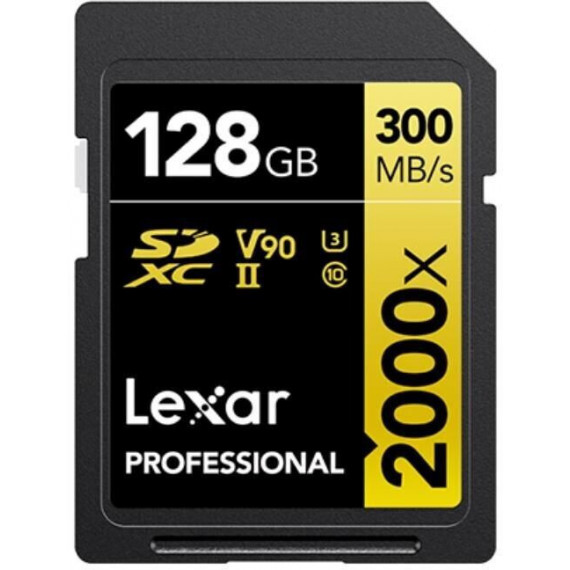 LEXAR Sd 128GB V90 300MB/S