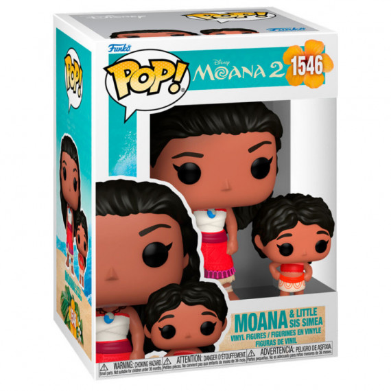 FUNKO Pop Disney Vaiana Moana 2 Moana & Simea