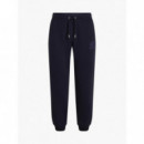 Joggers Cónicos con Logo Bordado  TOMMY HILFIGER