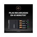 DURACELL Cargador Bateria Aa/aaa con 4X Pilas CEF27SPEEDY