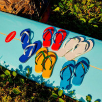Chanclas Brasil Logo  HAVAIANAS