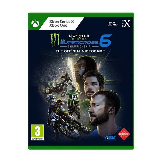 Monster Energy Supercross 6 The Official Videog. Xb-sx  MILESTONE - PS