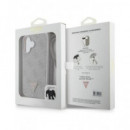 GUESS Funda Rosa con Colgador para Iphone 16