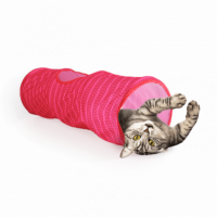AFP gato tunel Modern Cat rosa 25x25x70 cm
