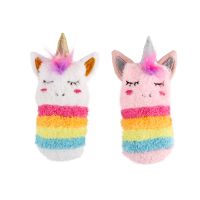 AFP gato juguete calcetin llama o unicornio