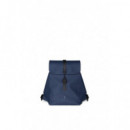 RAINS Mochila Bucket Backpack Blue