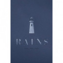 RAINS Mochila Bucket Backpack Blue