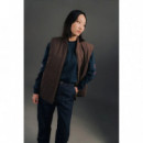 Chaquetas Hombre Chaleco CAT Wwr Classic Canvas Brown