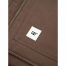 Chaquetas Hombre Chaleco CAT Wwr Classic Canvas Brown