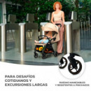 Silla de Paseo Compacta Apino Beige  KINDERKRAFT