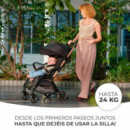Silla de Paseo Compacta Apino Beige  KINDERKRAFT