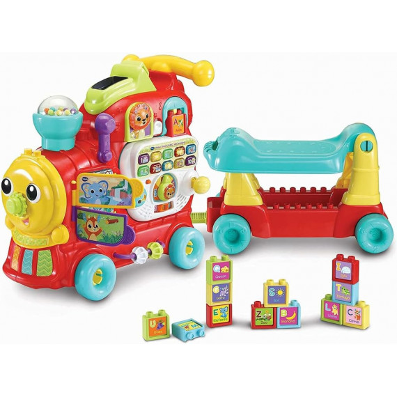 Maxi Tren Abc de Paseos, Correpasillos + 12 Meses  VTECH
