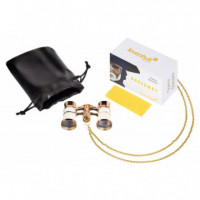 LEVENHUK Broadway 325B White  Opera Glasses