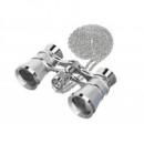 LEVENHUK Broadway 325B Silver Opera Glasses