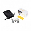 LEVENHUK Broadway 325E Silver Lorgnette Opera Glasses