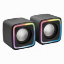 MARS GAMING Altavoces 2.0 Rgb Negro